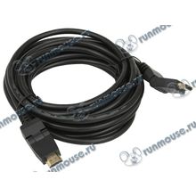 Кабель HDMI Flextron "Базовый" CHH-ROT-AMAM-5.0-01-P1, 30AWG, с поворотными разъемами, позолоченные контакты (5.0м) (oem) [106501]