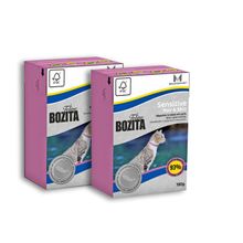 BOZITA Funktion Sensitive Hair&Skin кусочки Лосося в желе для кошек с чувствительной кожей и шерстью