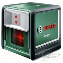 Bosch Quigo Нивелир лазерный линейный металл.коробка 0603663521