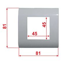 LAN-FR45x45-WH	Пластиковая накладка на цоколь, 45х45, белая