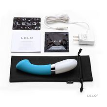 Lelo Голубой вибромассажёр Gigi 2 Turquoise Blue