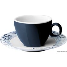 Osculati BLUE OCEAN anti-slip coffee cup and saucer 10 cl, 48.431.16