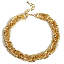 Колье-цепь под золото (арт. 81063-7)