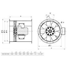 Systemair AXC-EX 500-9 28°-4