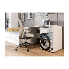 Алмаз. Любимый дом Модульная детская Мотокросс (Серый шелк)