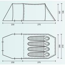 Campack-Tent Палатка Campack Tent Land Voyager 4