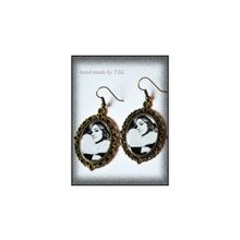 Серьги "мадонна"