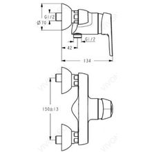 Ideal Standard Смеситель Cerasprint B9570AA