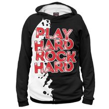 Худи Я-МАЙКА Play hard rock hard