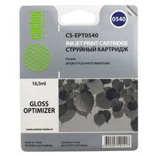 Картридж струйный Cactus CS-EPT0540 глянец для Epson Stylus Photo R800 R1800 (16.2мл)