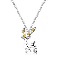 Кулон "Олень", Swarovski Crystal Shik (арт. 76684-1)