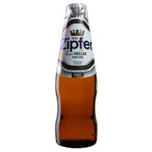 Пиво Ципфер Оригинал, 0.500 л., 5.4%, лагер, светлое, стеклянная бутылка, 24