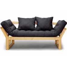 Смарт Кушетка Амбер черный сосна