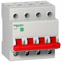 Выключатель нагрузки EASY9 (мод. рубильник) 4П 40А 400В =S= | код. EZ9S16440 | Schneider Electric