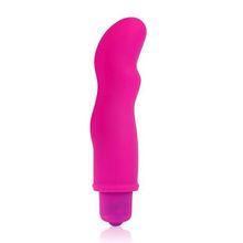 Bior toys Розовый фантазийный вибромассажер Cosmo - 11,5 см.