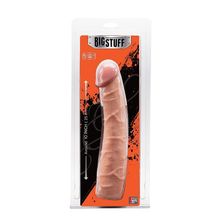 Dream Toys Телесный фаллос-гигант BIGSTUFF DONG 10INCH - 25 см.