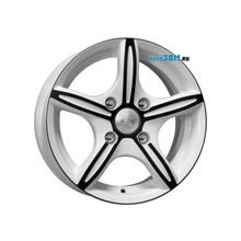 КиК Мирель 6x14 4x100 ET38 DIA67.1 алмаз-черный