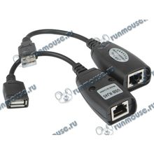 Удлинитель USB по витой паре VCOM "CU824" (до 45м) (ret) [126328]