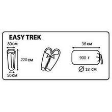 Спальный мешок Trek Planet Easy Trek (70310) (Правый)