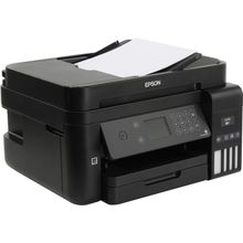 Комбайн Epson L6170 (A4, струйное МФУ, LCD, 15стр   мин, 4800x1200 dpi, 4краски, USB2.0, ADF, WiFi, сетевой, двусторонняя печать)