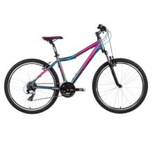 KELLYS VANITY 20 DARK PINK, MTB женский велосипед, колёса 26", рама Al 6061, 17", 24 скор.