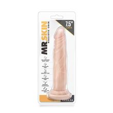 Телесный фаллоимитатор без мошонки с присоской Dr. Skin Realistic Cock Basic 7.5 - 19 см. телесный