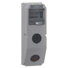 Сборный щиток Hypra - с отверстиями для 2 разъёмов 16-32 А - с рейкой DIN - 470x160x173 мм | код 059846 | Legrand