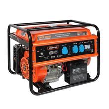 Электростанция Patriot Max Power SRGE 6500 E Генератор бензиновый Max Power SRGE 6500 E двигатель: 4т, OHV, АИ-92, 389 сс, 13 л.с; Напряжение: 1ф, 220В, 50Гц, AVR; Мощность ном макс: 5.0 5.5 кВт; Объём топливного бака: 25 л; Расход топлива: 440г кВт ч; Ур