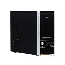 Корпус Vento (Asus) TA 9L1, ATX 450 500W (ном. макс.), Black Silver, 2*USB 2.0, e-SATA, temp control, audio