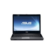 Ноутбук 14 Asus U40SD i5-2450M 4Gb 500Gb nV GT520M 1Gb DVD(DL) BT Cam 4400мАч Win7HB Черный [90N7QC124W2A37RD13AY]
