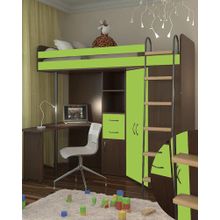 РВ мебель М-85 дуб шамони салатовый