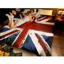 Постельное белье из сатина Британский флаг Евро Макси NEWTONE 46206