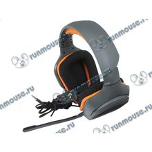 Гарнитура Logitech "G231 Prodigy", с регулятором громкости, черно-оранжевый (ret) [137122]