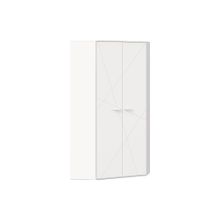 Алмаз. Любимый дом Милтон Шкаф угловой 45 град (Белый)