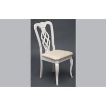 Tetchair Стул - Афродита  Aphrodite, Ivory white, ткань кремовая с рисунком (3321)