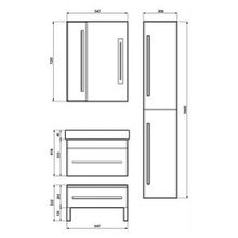 Тумба ASB-Mebel Квадро 60 белый