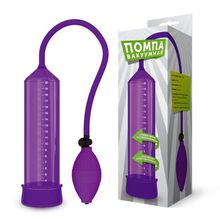 Джага-Джага Фиолетовая вакуумная помпа - 25 см. (фиолетовый)