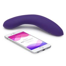 We-vibe Фиолетовый вибромассажёр We Vibe Rave Purple - 19,3 см. (фиолетовый)