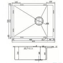 Мойка Seaman Eco Marino SMB-610XS, вентиль-автомат