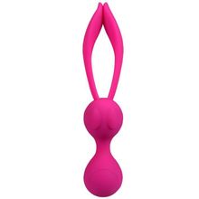 Iyiqu Ярко-розовые вагинальные шарики Rabbit (ярко-розовый)