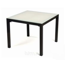 Дачный стол со стеклом Суматра