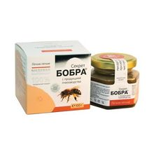 Медовая композиция "Секрет бобра" с продукцией пчеловодства. Легкие легкие 100 г