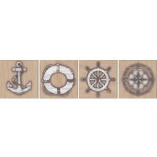 KERAMA MARAZZI 33049 7 Вставка Марекьяро беж 10х10х7,8