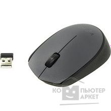 Logitech 910-004642  Wireless Mouse M170, Grey