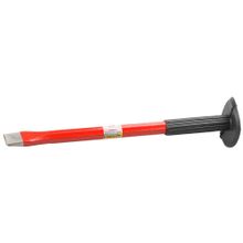 Зубило STAYER "STANDARD", плоская рабочая часть, с протектором, 300мм