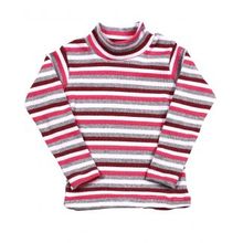 ZAITSEW в полоску серо-розовый