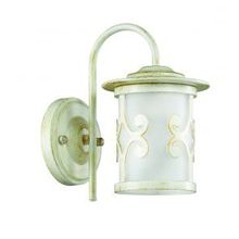 Бра декоративное SEKVANA белый зол.патина стекло метал.декор E27 1*40W 220V 3125 1W