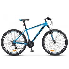 27,5" STELS Navigator-500V 2017 (21ск, стал, аморт.вилка, Vbr, Microshift TS60 Power Power Kangye)(рама 17,5", голубой)