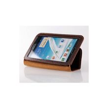 Кожаный чехол для Samsung Galaxy Note 2 (N7100) Yoobao Executive Leather Case, цвет coffee