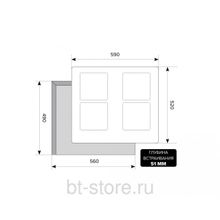 Варочная поверхность Lex EVI 640 F BL